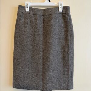 Ann Taylor Charcoal Pencil Skirt